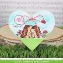 Lawn Fawn, lawn cuts/ Stanzschablone, heart pouch