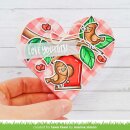 Lawn Fawn, lawn cuts/ Stanzschablone, heart pouch
