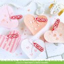 Lawn Fawn, lawn cuts/ Stanzschablone, heart pouch