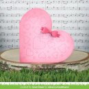 Lawn Fawn, lawn cuts/ Stanzschablone, heart pouch dotted...
