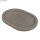 Gießform Dekoplatte Oval, 24,5x18x2cm, Rand 1,3cm breit