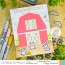 Mama Elephant, clear stamp, LITTLE COW AGENDA