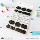 Mama Elephant, clear stamp, SIMPLE FRIENDS BUBBLES