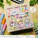 Mama Elephant, Creative Cuts/ Stanzschablone, Square Grid Cover