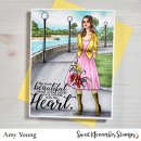 Sweet November Stamps, clear stamp, Background Builder: Day at the Park