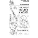 Sweet November Stamps, clear stamp, Kitty Cuddles - Sully