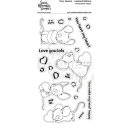 Sweet November Stamps, clear stamp, Tiny Hearts *Limited Edition*