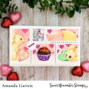 Sweet November Stamps, clear stamp, Tiny Hearts *Limited Edition*