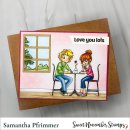 Sweet November Stamps, clear stamp, Meet Cute