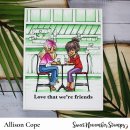 Sweet November Stamps, clear stamp, Meet Cute