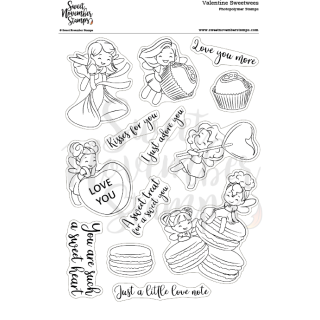 Sweet November Stamps, clear stamp, Valentine Sweetwees