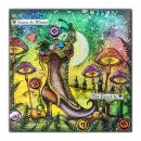 Lavinia Stamps, clear stamp - Snailcap Mushrooms