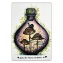 Lavinia Stamps, clear stamp - Snailcap Single Mushroom