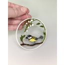 Hanne Olesen: Quilling Tool, Vogel 2,8 cm / Bl&uuml;tenbl&auml;tter