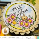Mama Elephant, clear stamp, DELIVER SPRING HAPPINESS