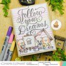 Mama Elephant, clear stamp, PAINTING PIGGIES