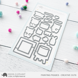 Mama Elephant, Creative Cuts/ Stanzschablone, Painting...