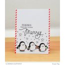 Mama Elephant, clear stamp, JOLLY AND MERRY