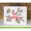 Lawn Fawn, lawn cuts/ Stanzschablone, scripty merry