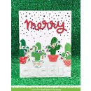 Lawn Fawn, lawn cuts/ Stanzschablone, scripty merry