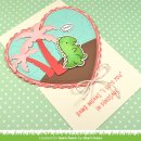 Lawn Fawn, lawn cuts/ Stanzschablone, lacy heart stackables