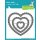 Lawn Fawn, lawn cuts/ Stanzschablone, lacy heart stackables