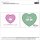 Lawn Fawn, lawn cuts/ Stanzschablone, lacy heart stackables
