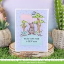 Lawn Fawn, clear stamp, kanga-rrific
