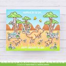 Lawn Fawn, clear stamp, kanga-rrific