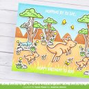 Lawn Fawn, clear stamp, kanga-rrific
