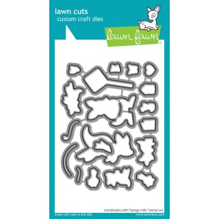 Lawn Fawn, lawn cuts/ Stanzschablone, kanga-rrific