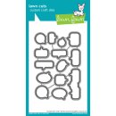 Lawn Fawn, lawn cuts/ Stanzschablone, all the speech bubbles