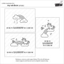Lawn Fawn, clear stamp, my rainbow