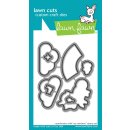 Lawn Fawn, lawn cuts/ Stanzschablone, my rainbow