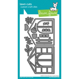 Lawn Fawn, lawn cuts/ Stanzschablone, build-a-greenhouse