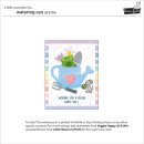 Lawn Fawn, lawn cuts/ Stanzschablone, watering can