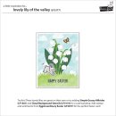 Lawn Fawn, lawn cuts/ Stanzschablone, lovely lily of the valley