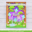 Lawn Fawn, lawn cuts/ Stanzschablone, build-a-drink mason jar add-on