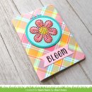 Lawn Fawn, lawn cuts/ Stanzschablone, embroidery hoop flower add-on