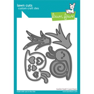 Lawn Fawn, lawn cuts/ Stanzschablone, garden snail