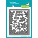 Lawn Fawn, lawn cuts/ Stanzschablone, flower garden backdrop