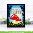 Lawn Fawn, lawn cuts/ Stanzschablone, flower garden backdrop