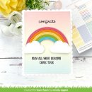 Lawn Fawn, rainbow ever after petite paper pack, 6"x6" / 15,2x15,2cm, Block 36 Blatt