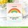 Lawn Fawn, rainbow ever after petite paper pack, 6"x6" / 15,2x15,2cm, Block 36 Blatt