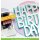 Lawn Fawn, rainbow ever after collection pack, 12"x12" / 30,05x30,5cm, Block 12 Blatt