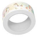 Lawn Fawn, unicorn party foiled washi tape