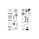 Transferfolie Balance, verschiedene Designs, 2 Bogen