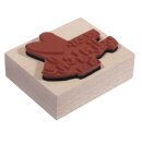Butterer, Stempel Herzensw&uuml;nsche f&uuml;r dich, 5x6cm