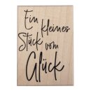 Butterer, Stempel Ein kleines Stück vom Glück,...