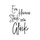 Butterer, Stempel Ein kleines Stück vom Glück,...